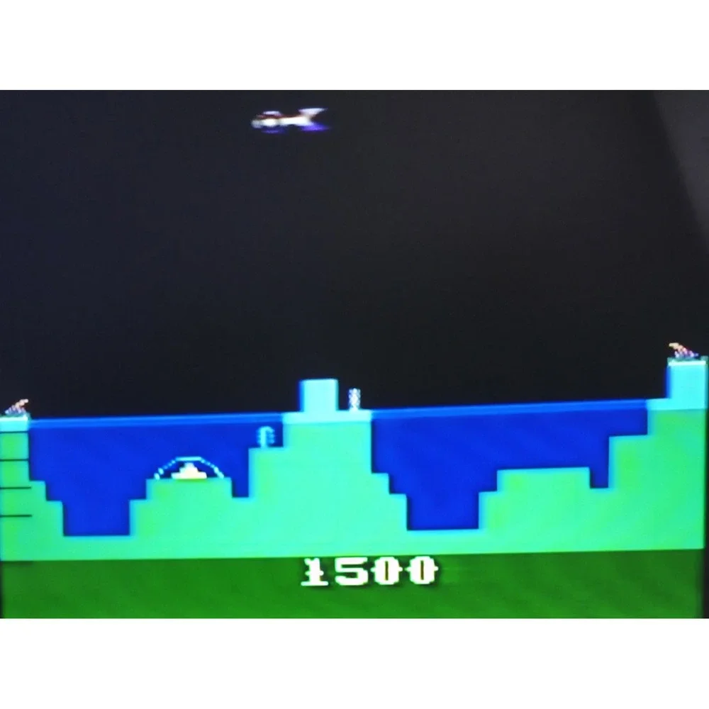 Atlantis Video Game Atari 2600 Sears‎ Cartridge 1982 - Tested & Working!